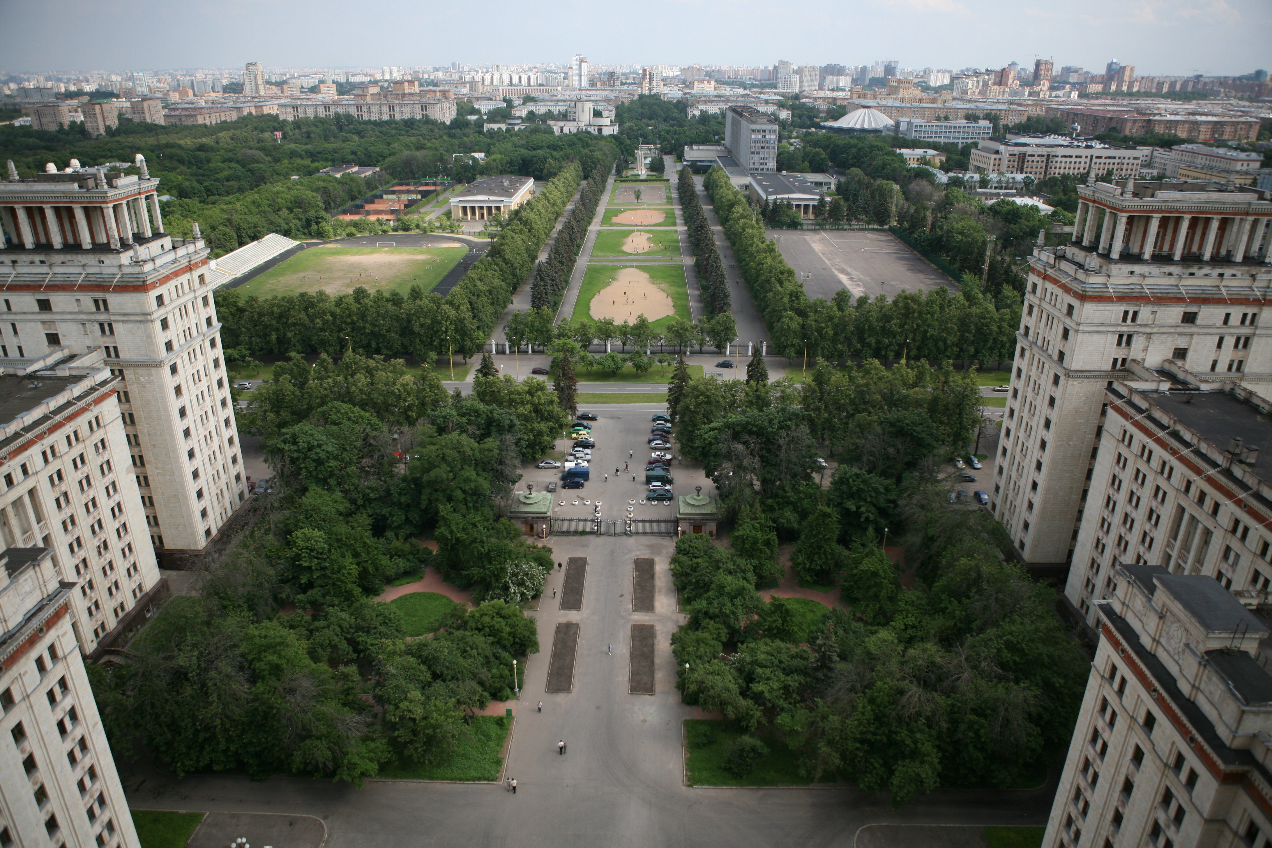 ГЗ МГУ смотровая площадка