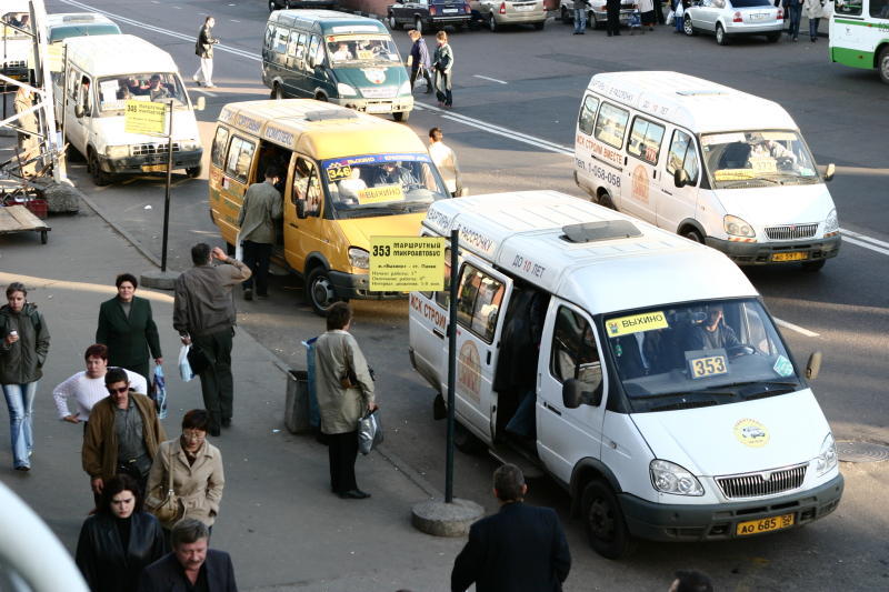 Маршрутки в москве