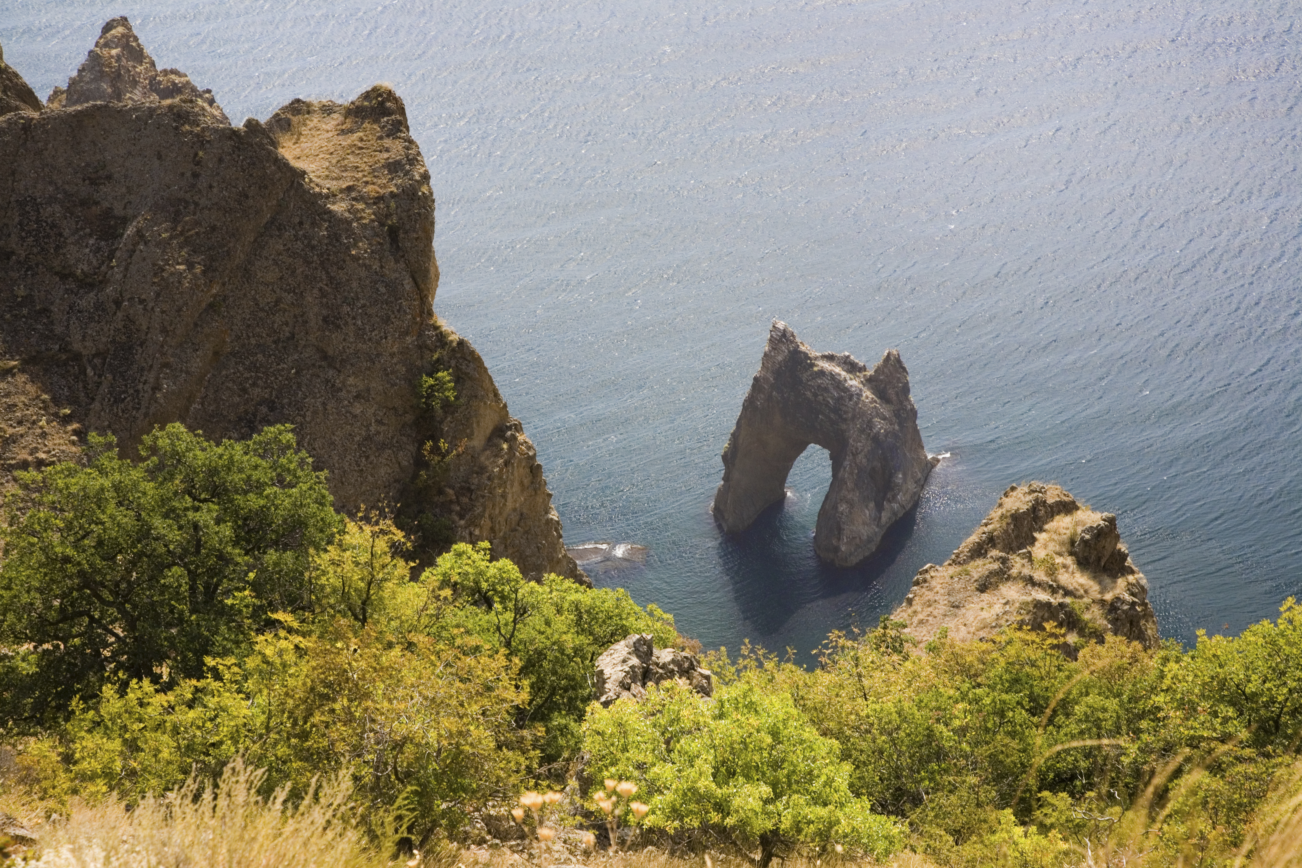 Скала Золотые Ворота Крым Фото