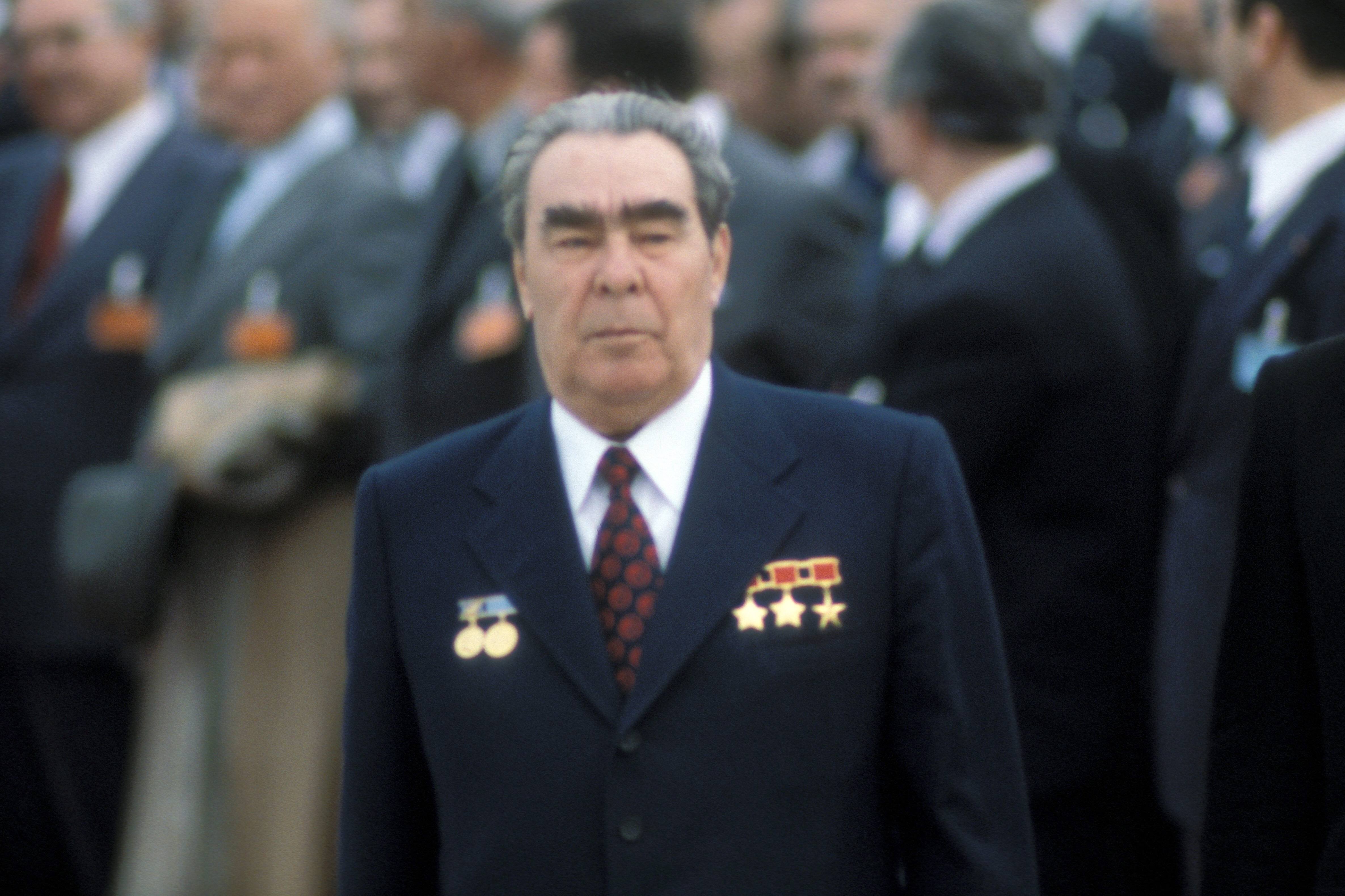 Армия брежнева. Брежнев 1967.