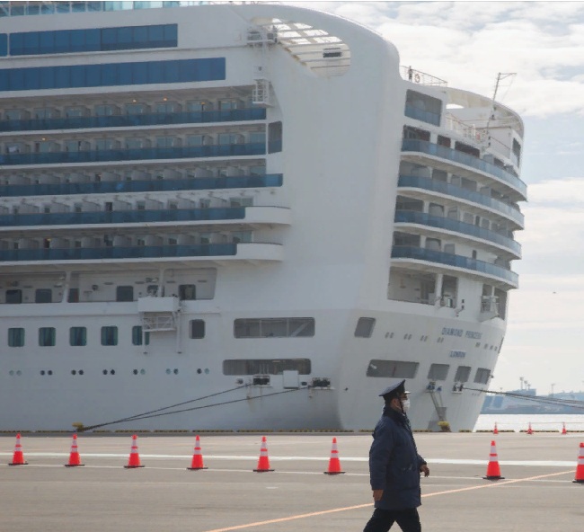 Diamond Princess лайнер коронавирус