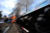 Обсуждаются причины железнодорожной трагедии под Москвой (ФОТО)