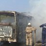 Автобус, перевозивший спортсменов, сгорел на трассе «Дон»