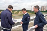 К середине сентября в Дзержинском завершат благоустройство сквера имени Громцева