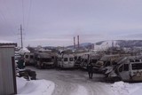 В Мурманске за одну ночь сгорели 19 маршруток. Поджог?