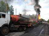 Под Самарой нефтевоз столкнулся с ВАЗом, погибли четыре человека