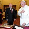 Папа Римский подарил президенту РФ медаль с ангелом-миротворцем