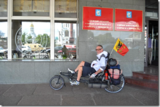 В Ивановской области сбит американский велосипедист