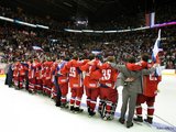 В товарищеском матче сборная России по хоккею обыграла команду Венгрии