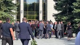 На прощание со Старовойтом приехали новый глава Минтранса и другие высокопоставленные чиновники