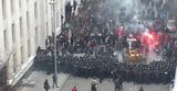 На Банковой улице в Киеве "Беркут" прикрывается срочниками
