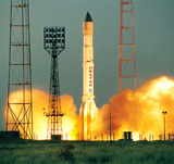 Союз-2 стартовал с Байконура в прямом телеэфире