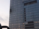 Беспилотник ударил в строящийся небоскреб в "Москва-Сити"