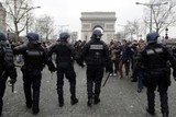 Парижская полиция приступила к разгону акции экологов
