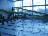 В Челябинске загорелось здание бассейна «Ариант»