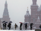 Снег и мороз ожидаются в московском регионе в пятницу