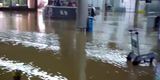 Из-за наводнения в Сочи закрыты железнодорожный вокзал и аэропорт