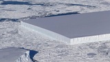 Ученые NASA обнаружили странный айсберг идеальной формы