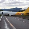 В Италии самолёт DHL выехал прямо на шоссе