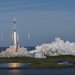Илон Маск опубликовал видео падения первой ступени Falcon 9 в океан