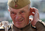 По брусчатке на Красной площади в День воинской славы России прошел марш