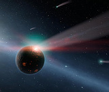 Комета ISON не пережила горячей встречи с Солнцем
