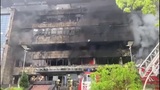 Пожар в бизнес-центре в Москве ликвидирован