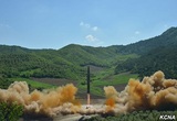 КНДР произвела очередной запуск баллистической ракеты