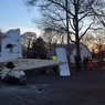 На Нью-Йорк упал самолет