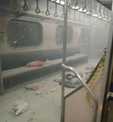 Полиция Тайваня подозревает, что в поезде метро сработало взрывное устройство