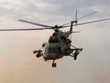 Вертолет завалился набок во время аварийной посадки в Красноярском крае