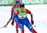 Юрлова завеовала бронзу чемпионата Европы по биатлону