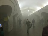 Пассажиры сообщили о пожаре в экспрессе на станции метро "Шоссе Энтузиастов"