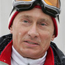 Путин спустился на лыжах по сочинской трассе (ФОТО)