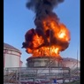 В Краснодарском крае в результате удара БПЛА загорелся резервуар с нефтепродуктами