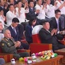 Ким Чен Ын принял Шойгу в Пхеньяне и они вместе посетили выставку военной техники