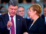 Порошенко и Меркель договорились о сотрудничестве по Украине