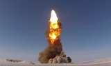 Минобороны опубликовало видео запуска модернизированной ракеты ПРО