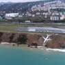 Пассажирский Boeing сел на берег моря в Турции
