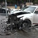 В Москве иномарка сбила пешеходов на тротуаре