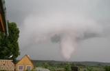 Гигантский торнадо под Вологдой сняли на видео
