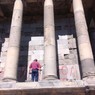 Московский турист исписал языческий храм в Армении