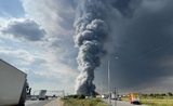 При пожаре на складе Ozon в Подмосковье пострадали 11 человек