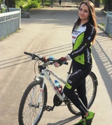 В Воронеже выбрали самую красивую велосипедистку