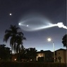 Американцы приняли запуск ракеты SpaceX за НЛО
