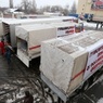 Грузовики десятого конвоя с помощью для Донбасса начали движение к границе