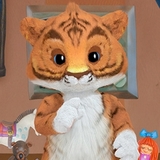 Тигр в 3D из "Спокойной ночи, малыши" уже раздает интервью