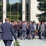 На прощание со Старовойтом приехали новый глава Минтранса и другие высокопоставленные чиновники
