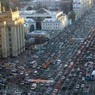 День без автомобиля москвичи простояли в обычных пробках