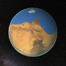 Любопытный марсоход в романтичном настроении: закат на Марсе (ФОТО)